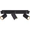 Trio Leuchten Lampada da soffitto, Nero Opaco