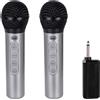 Trevi Microfono WIRELESS professionale karaoke dinamico microfoni batteria senza fili