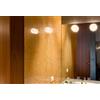 Flos Lampada per specchio a luce diffusa Mini Glo-Ball Ceiling/Wall Mirror finitura bianco