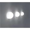 Flos Lampada da parete a luce diffusa Glo-Ball Wall finitura bianco