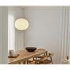 Flos Lampada a sospensione a luce diffusa Glo-Ball Suspension 1 finitura bianco