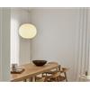Flos Lampada a sospensione a luce diffusa Glo-Ball Suspension 2 finitura bianco