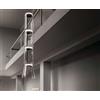 Flos Lampada a sospensione Noctambule Suspension 3 Low Cylinder Cone finitura nero