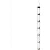 Flos Lampada a sospensione Noctambule Suspension 6 Low Cylinder finitura nero