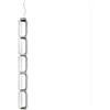 Flos Lampada a sospensione Noctambule Suspension 5 High Cylinder finitura nero