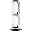 Flos Lampada da terra Noctambule Floor 2 Low Cylinder Small Base finitura nero
