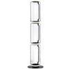 Flos Lampada da terra Noctambule Floor 3 High Cylinder Small Base finitura nero
