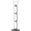 Flos Lampada da terra Noctambule Floor 3 High Cylinder Cone Small Base finitura nero