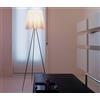 Flos Lampada da terra a luce diffusa Rosy Angelis finitura grigio