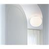 Flos Lampada da soffitto a luce diffusa Glo-Ball Ceiling 1 finitura bianco