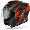 MOTOTOPGUN AIROH CASCO REV 19 IKON ORANGE MATT S