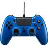 Qubick Gamepad ACP40177 PLAYSTATION 4 Wired Controller Blue