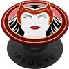 Marvel PopSockets Marvel WandaVision Wanda Maximoff Scarlet Witch PopGrip: Impugnatura per Telefoni Cellulari e Tablet Intercambiabile