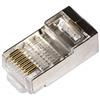 Link LKPL86S Confezione da 100 Connettori RJ45, 8 Poli, Categoria 6, Schermati