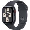 APPLE Watch SE 2024 GPS + Cellular 40mm alluminio mezzanotte con cinturino Sport - S/M