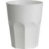 WAF Drink rox bicchiere 290ml PP bianco base ottagonale FM-65PP-BIANCO