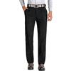 KTWOLEN Pantaloni da Uomo in Velluto a Coste Ufficio Pantaloni Classico Eleganti Pantaloni da Jogging Formale e Casual con Tasche, Nero, 38