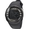 Lorus Orologio Digitale al Quarzo Uomo con Cinturino in Silicone R2333NX9