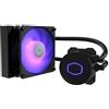 Cooler Master MasterLiquid ML120L V2 RGB Dissipatore CPU a Liquido - Illuminazione Effetti Luminosi, Pompa 3a Generazione, Ottimo Radiatore e Ventola SickleFlow da 120 mm