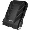 ADATA HD710 Pro 2TB | Hard disk esterno 2.5, USB 3.2 Gen 1 (USB 5Gbps), classe di protezione IP68, resistente/impermeabile/antipolvere - Nero