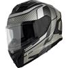 Ixs Casco Moto Integrale Ixs 912 SV 2.0 BLADE nero Argento
