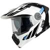 Ixs Casco Moto Modulare iXS Venture 1.0 Nero Antracite Bianco
