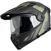 Ixs Casco Moto Modulare iXS Venture 1.0 Nero Antracite Oliva Opa