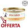 Almo Nature Cat HFC Natural Tonno e Gamberetti Megapack - Lattina da 150 Gr - CONFEZIONE RISPARMIO