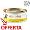 Almo Nature Cat HFC Natural Coscia di Pollo Megapack - Lattina da 150 Gr - CONFEZIONE RISPARMIO