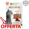 Almo Nature Cat HFC Jelly Filetti di Tonno e Alghe - Bustina Da 55 Gr - CONFEZIONE RIASPARMIO