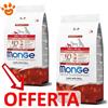 Monge Dog Natural Superpremium Puppy e Junior Monoprotein Mini Agnello con Riso - Offerta [PREZZO A CONFEZIONE] Quantità Minima 2, Sacco Da 7,5 Kg