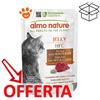 Almo Nature Cat HFC Jelly Tonno con Acciughine - Bustina Da 55 Gr - CONFEZIONE RIASPARMIO