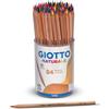 GIOTTO PASTELLI COLORATI GIOTTO NATURALE BARATTOLO 84 PZ F520200