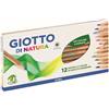 GIOTTO PASTELLI COLORATI GIOTTO DI NATURA ASTUCCIO 12 PZ F240600