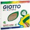 GIOTTO PASTELLI COLORATI GIOTTO DI NATURA ASTUCCIO 24 PZ F240700