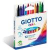 GIOTTO PASTELLI A CERA MINA 8,5 MM ASTUCCIO 12 PZ F281200
