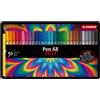 STABILO PENNARELLI STABILO PEN 68 1 MM SCATOLA METALLO 30 PZ 6830-6