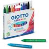 GIOTTO PASTELLI A CERA MAXI MINA 11,5 MM ASTUCCIO 12 PZ 291200