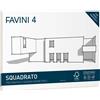 FAVINI ALBUM FAVINI 4 24X33 LISCIO SQUADRATO 220 GR A167504