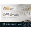 CANSON BLOCCO SAUNDERS WATERFORD 41X31 GRANA GROSSA 300 GR 100% COTONE 46630001011E