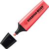 STABILO BOSS ORIGINAL EVIDENZIATORE PUNTA SCALPELLO - TRATTO 2-5 MM - ROSSO 70/40