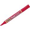 PENTEL MARCATORE PERMANENTE N860 PUNTA SCALPELLO ROSSO N860-BE