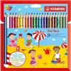 STABILO PASTELLI COLORATI TRIO THICK STABILO 24 PZ 203/2-24