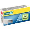 RAPID PUNTI METALLICI RAPID 10/4 1000 PUNTI 24862900