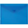 NIKOFFICE BUSTA CON BOTTONE NIKOFFICE A4 IN PP TRASPARENTE BLU 01NIK046