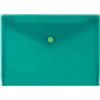 NIKOFFICE BUSTA CON BOTTONE NIKOFFICE A5 IN PP TRASPARENTE VERDE 01NIK053