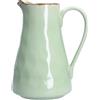 ROSE & TULIPANI Concerto Brocca Caraffa 1700ml Te' Verde Stoneware