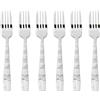 SAMBONET Jungle Posate Forchette Dolce Dessert Set 6 Pezzi Acciaio Inox