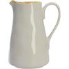 ROSE & TULIPANI Concerto Brocca Caraffa 600ml Grigio Perla Stoneware