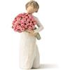 WILLOW TREE Figurina Statuina Abbondanza Design di Susan Lordi 14cm Resina